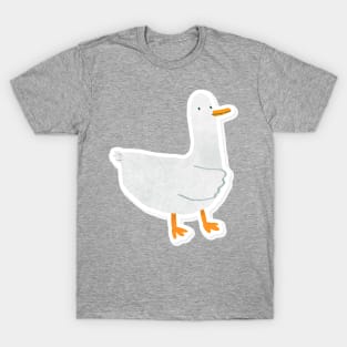 Walking duck funny meme T-Shirt